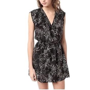 Kimchi Blue Black and White Printed Mini Dress